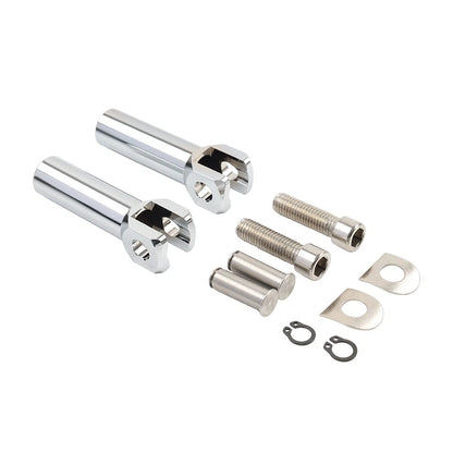 2.75" Passenger Foot Pegs Support Mount Clevis Kit for Harley Softail (1984–2023)