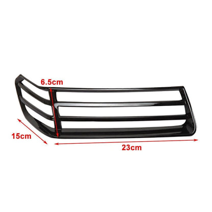 2X Front Wheel Eyebrow Light Decor Cover Trim for Jeep Wrangler JL (2018–2020)