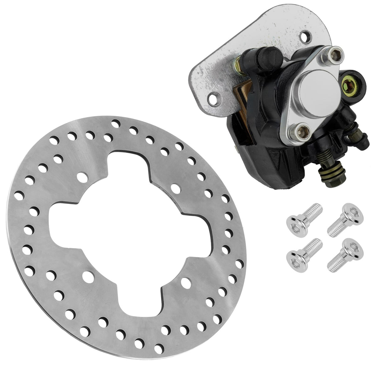 Rear Brake Disc Rotor Caliper Bracket for Honda TRX400EX 2005–2008