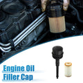 Engine Oil Filter with Housing Cap Replacement for Mercedes-Benz C240 C280 C320 (2002–2005)