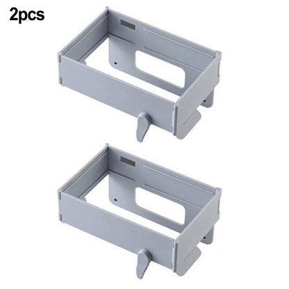 2X Foldable Plastic Trash Bag Holder for Kitchen and Outdoor Use