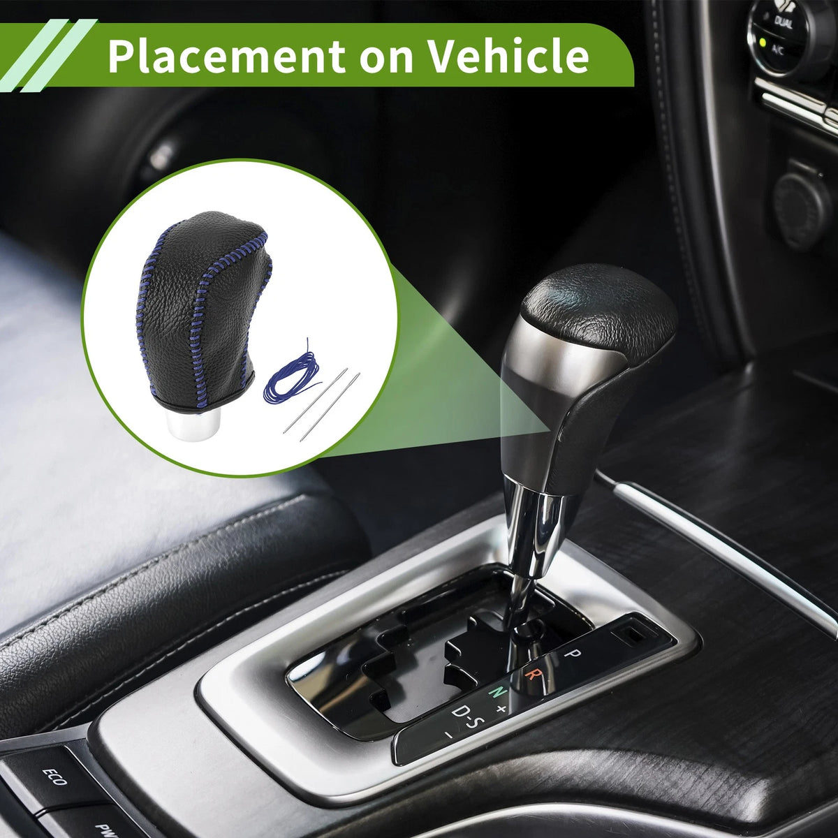 Car Gear Shift Knob Cover Replacement for Toyota Tacoma (2016–2022)