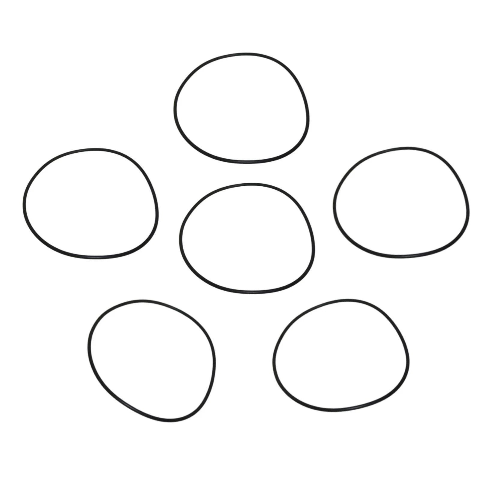 Set of 6 O-Rings for Mercury Mariner 200 225 250 275 300 HP Outboards (25-818573)