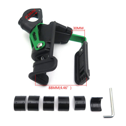 Water Bottle Holder for Motorcycle Bike Crash Bar Mount (Universal)