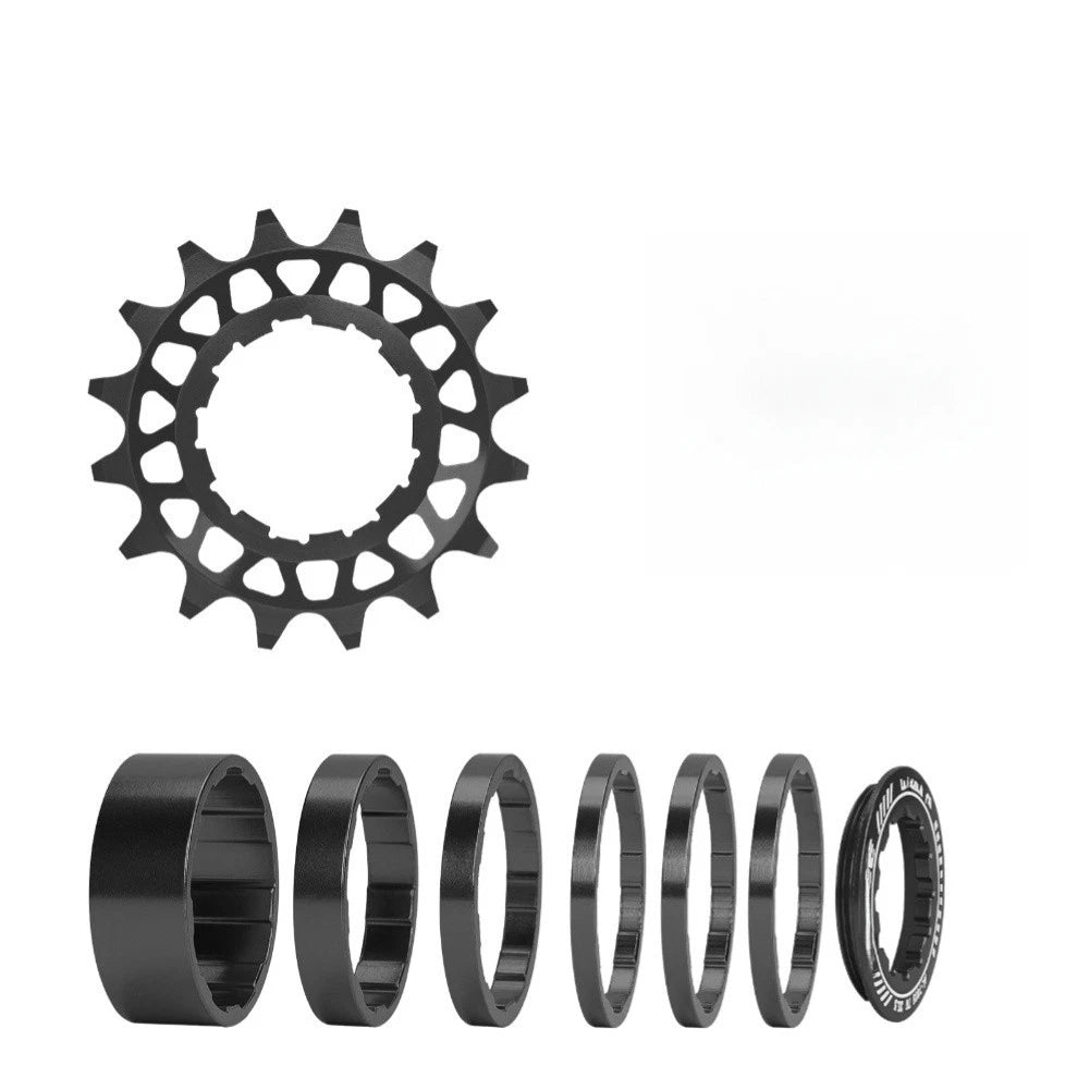 Single Speed Conversion Kit 16T 18T for Bikes (Lightweight Aluminum)