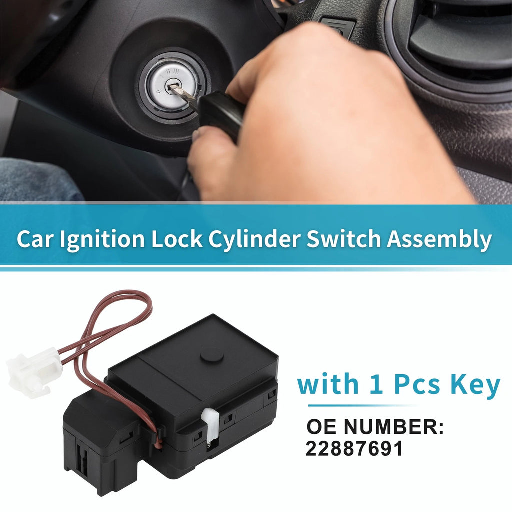Ignition Lock Cylinder Switch Assembly for Cadillac Escalade (2015–2020)