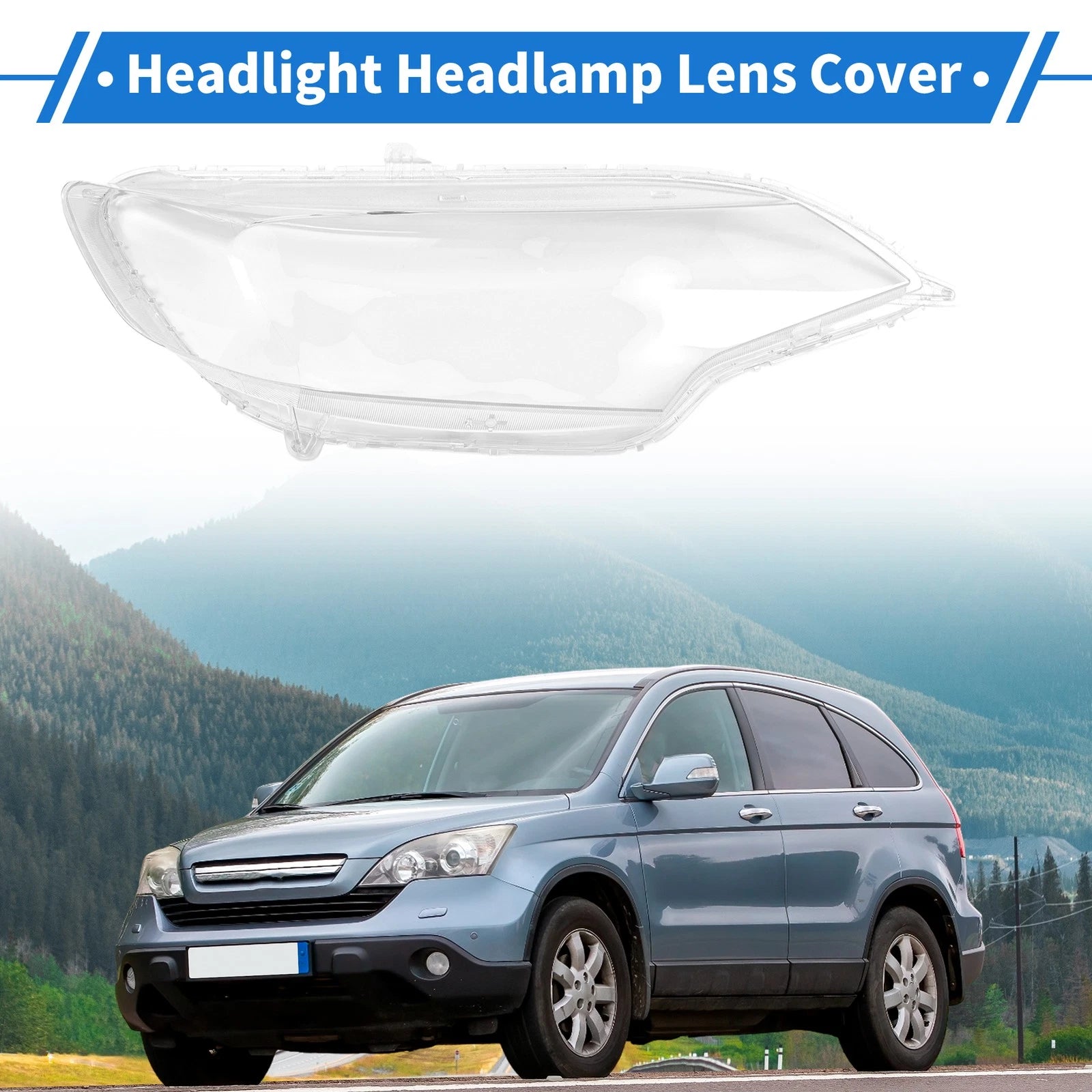 1 Pcs Headlight Lens Cover Front Right for Honda Fit (2014–2020)