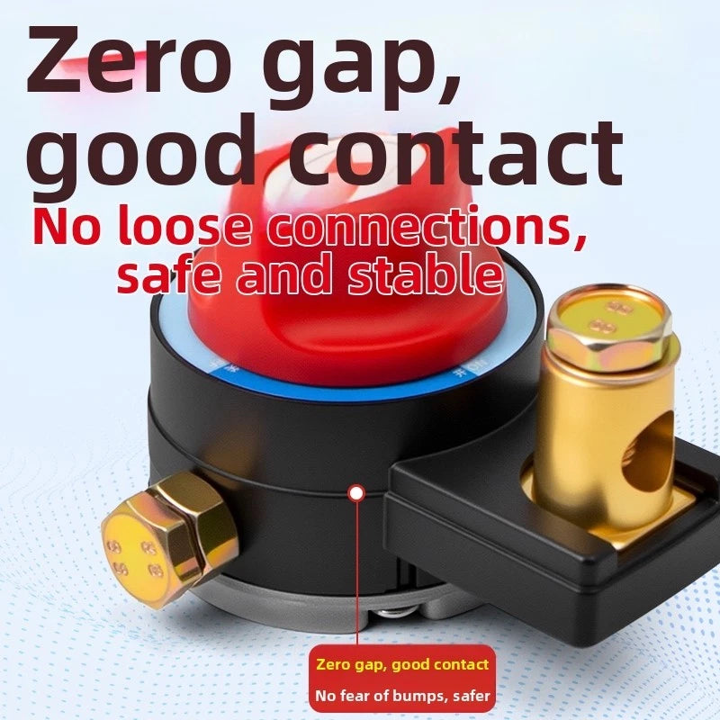 Negative Terminal Battery Isolation Switch 12V 24V for Vehicles and Marine