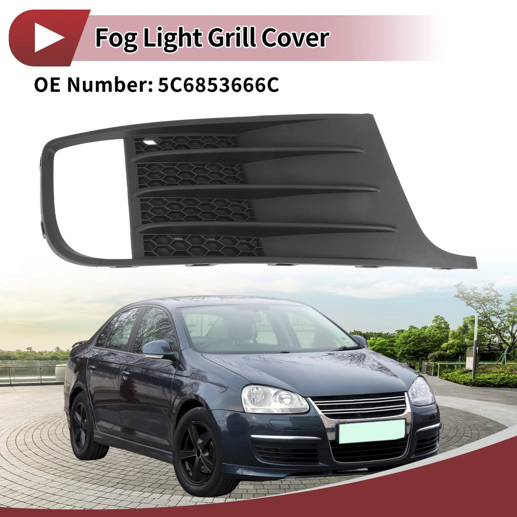 1 Pc Front Right Fog Light Grill Replacement for Volkswagen Jetta (2012–2014)
