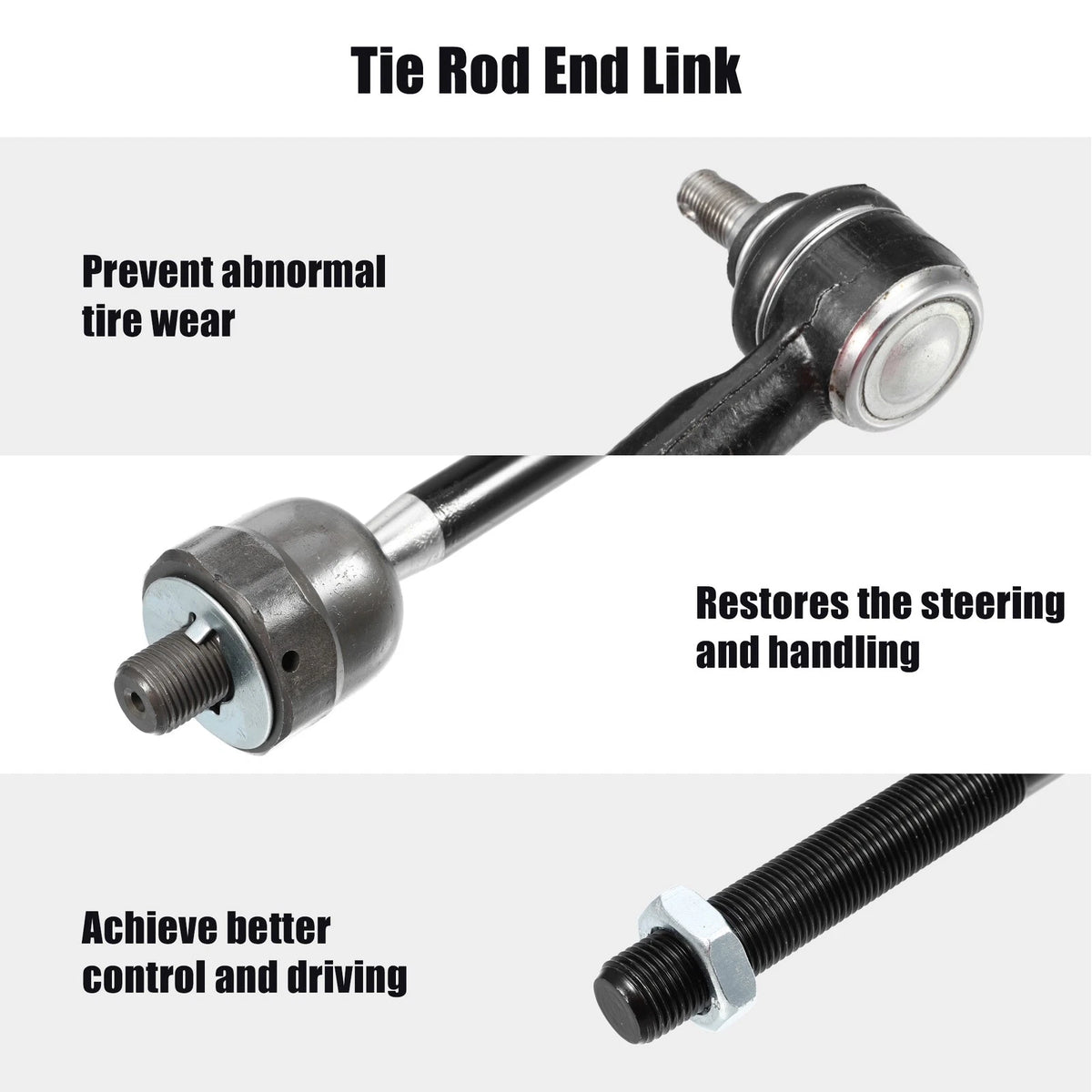 Set of 6 Tie Rod End Links for Toyota Matrix (2003–2013)