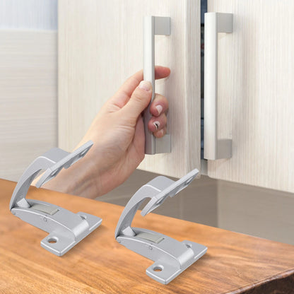 Space Saving Folding Hinges for Cabinet Doors and Closets