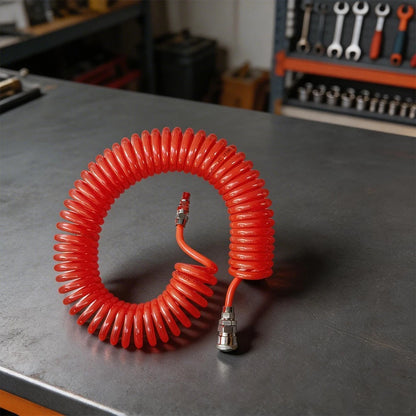3 Meter Spring Tube Air Hose PU12x8 for Compressor Use