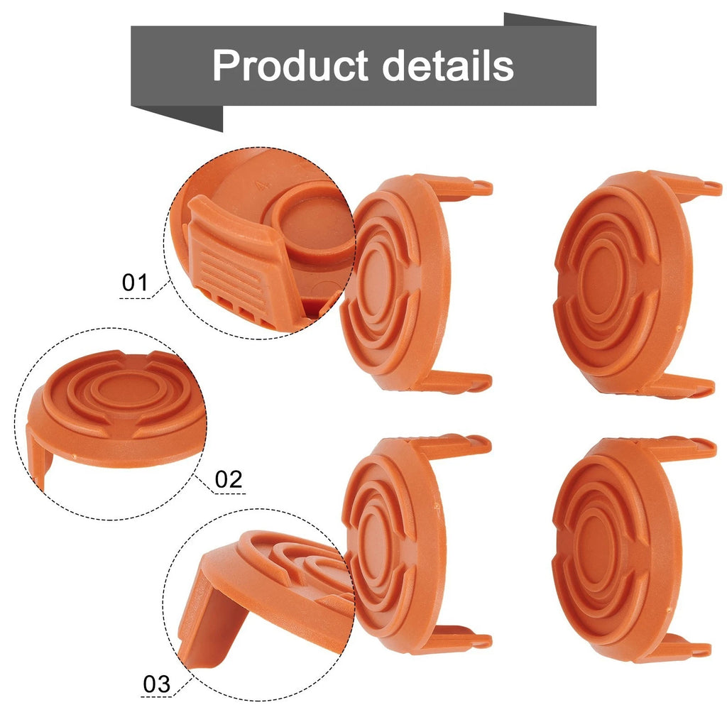 Spool Cap for String Trimmer WG151 WG152 (Tool-free Replacement)