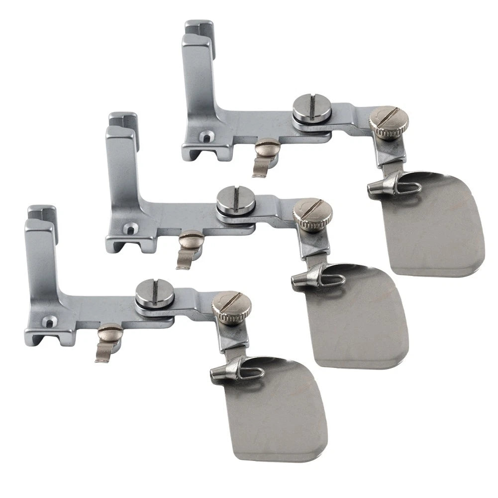 Zigzag Hemming Presser Foot & Folder Set for Single Needle Sewing Machine