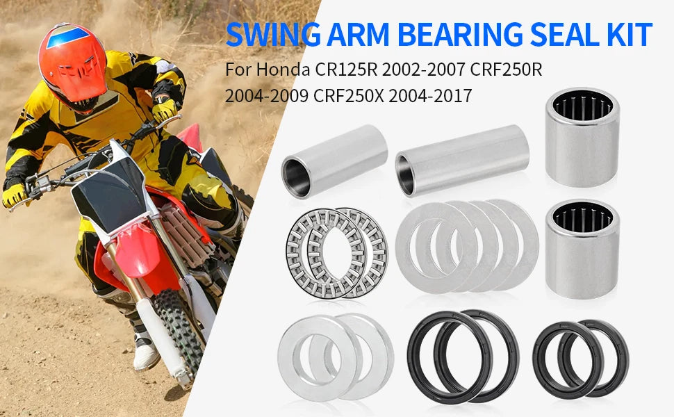Swing Arm Bearing Seal Kit for Honda CRF250X (2004–2017)