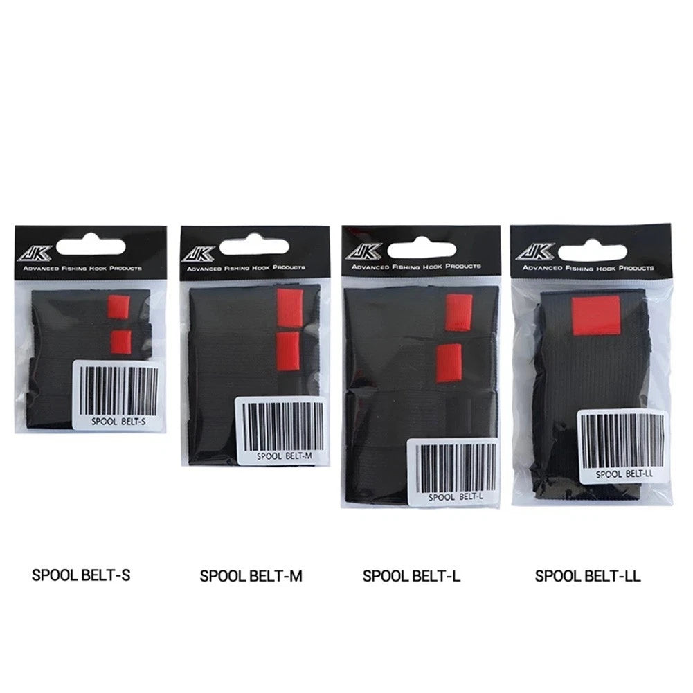 4X Elastic Fishing Spool Belt Reel Protection Band Accessory
