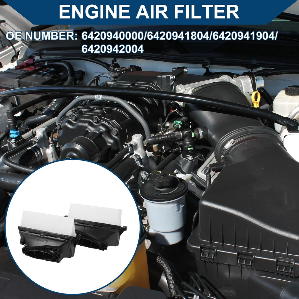 Engine Air Filter Replacement for Mercedes-Benz ML350 3.0L (2010–2014)