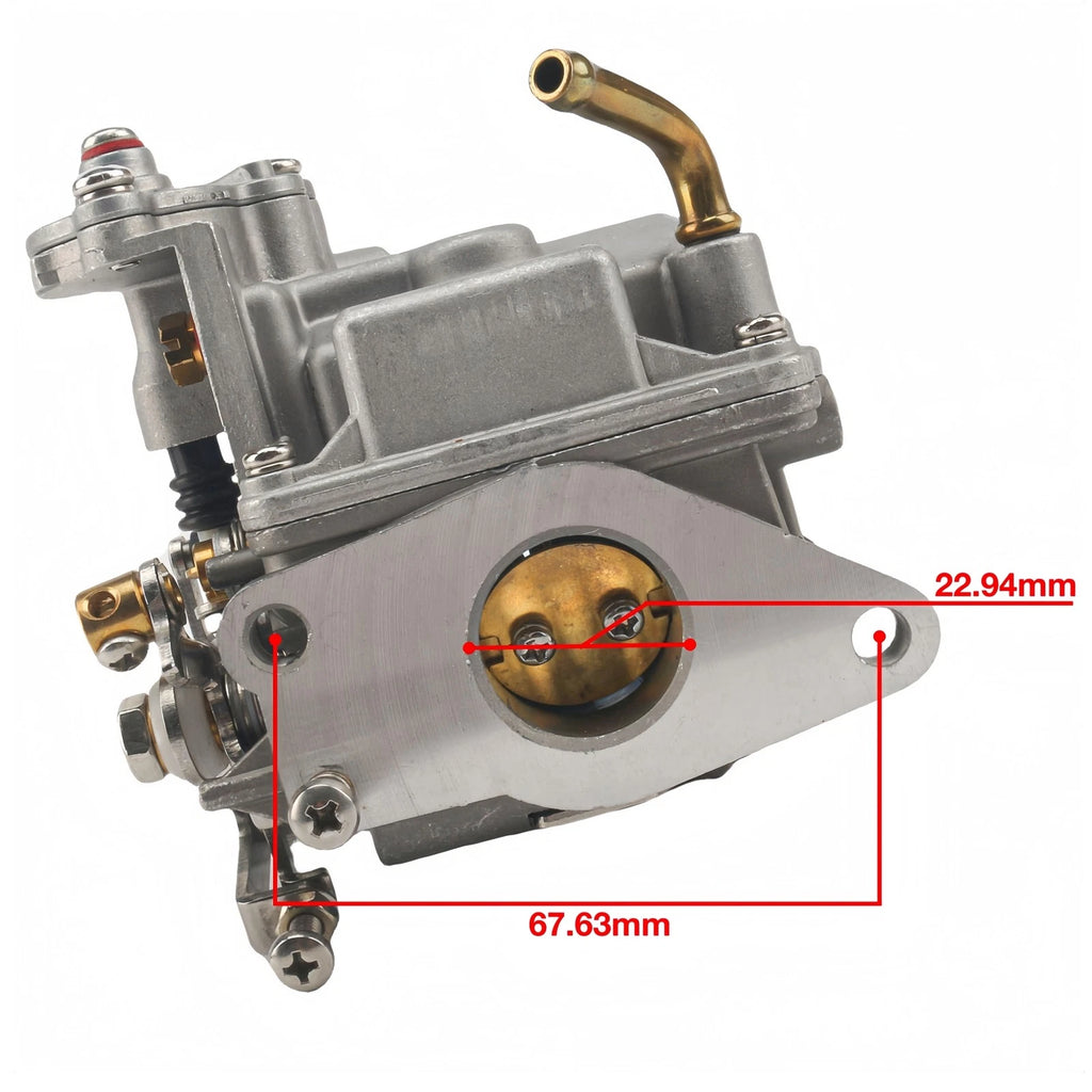 Carburetor for Tohatsu 9.8HP Outboard (3DP-03100-2, 3FS-03100-0, 3V1-03133-2)