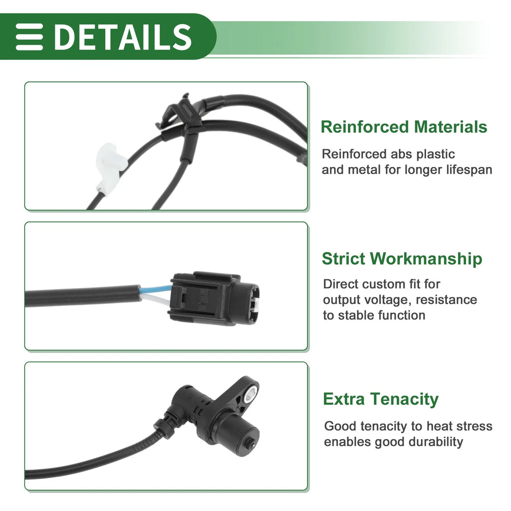 ABS Wheel Speed Sensor Replacement for Lexus ES350 (2007–2012)