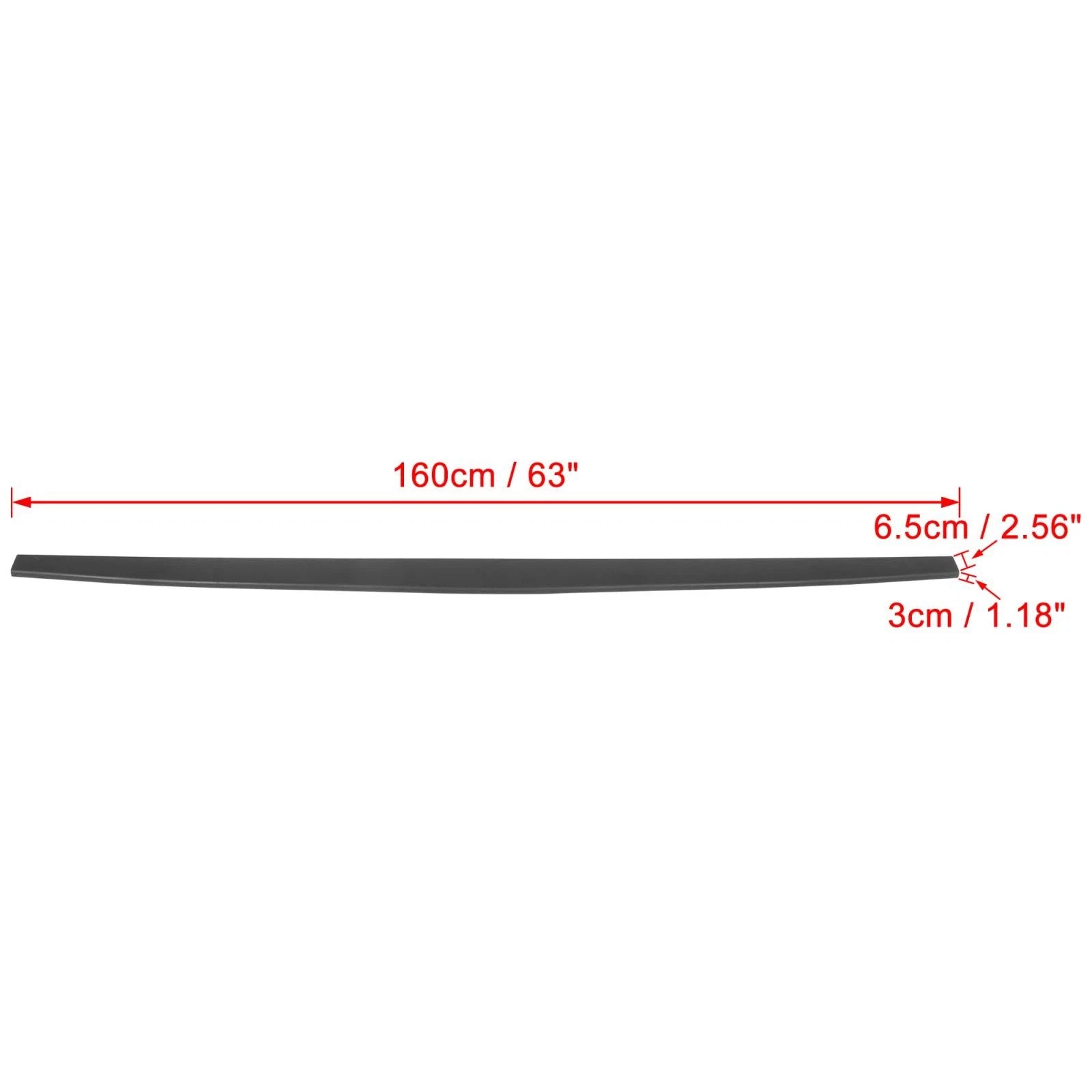 Tailgate Cap Protector Lip Spoiler Cover for Toyota Tundra (2007–2013)