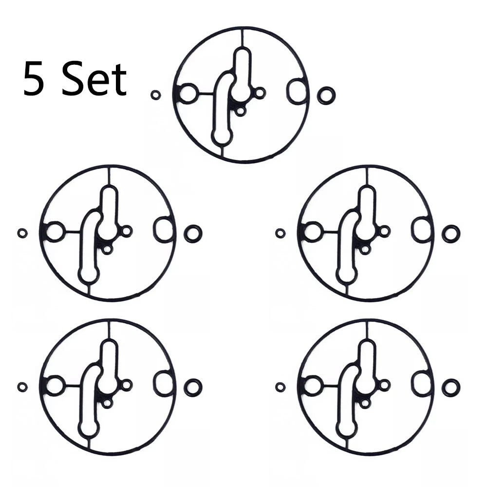 Set of 5 Carburetor Float Bowl Gaskets for B & Stratton (698781, 796184, 799727)
