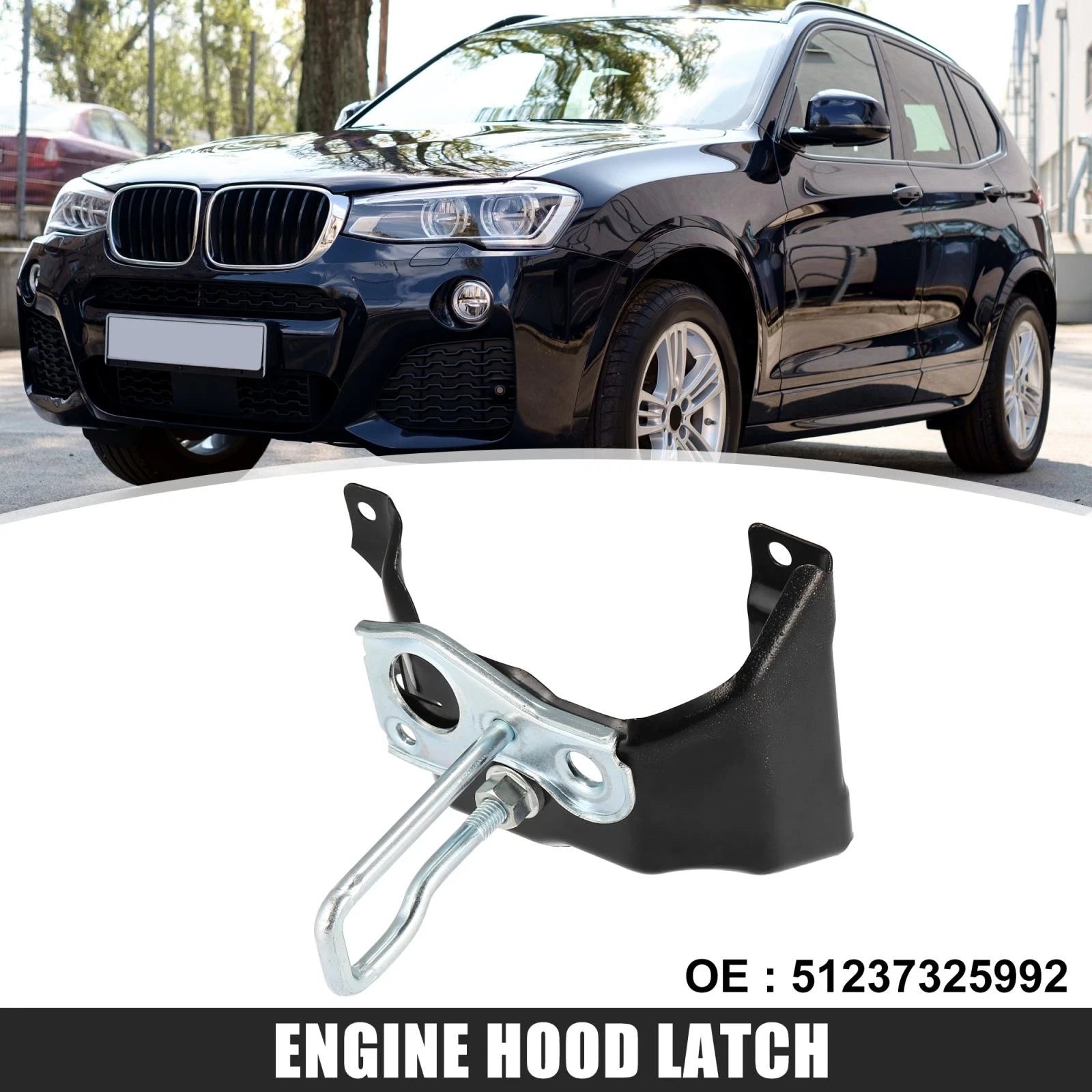 Hood Latch Assembly for BMW X5 X6 (2014–2018)