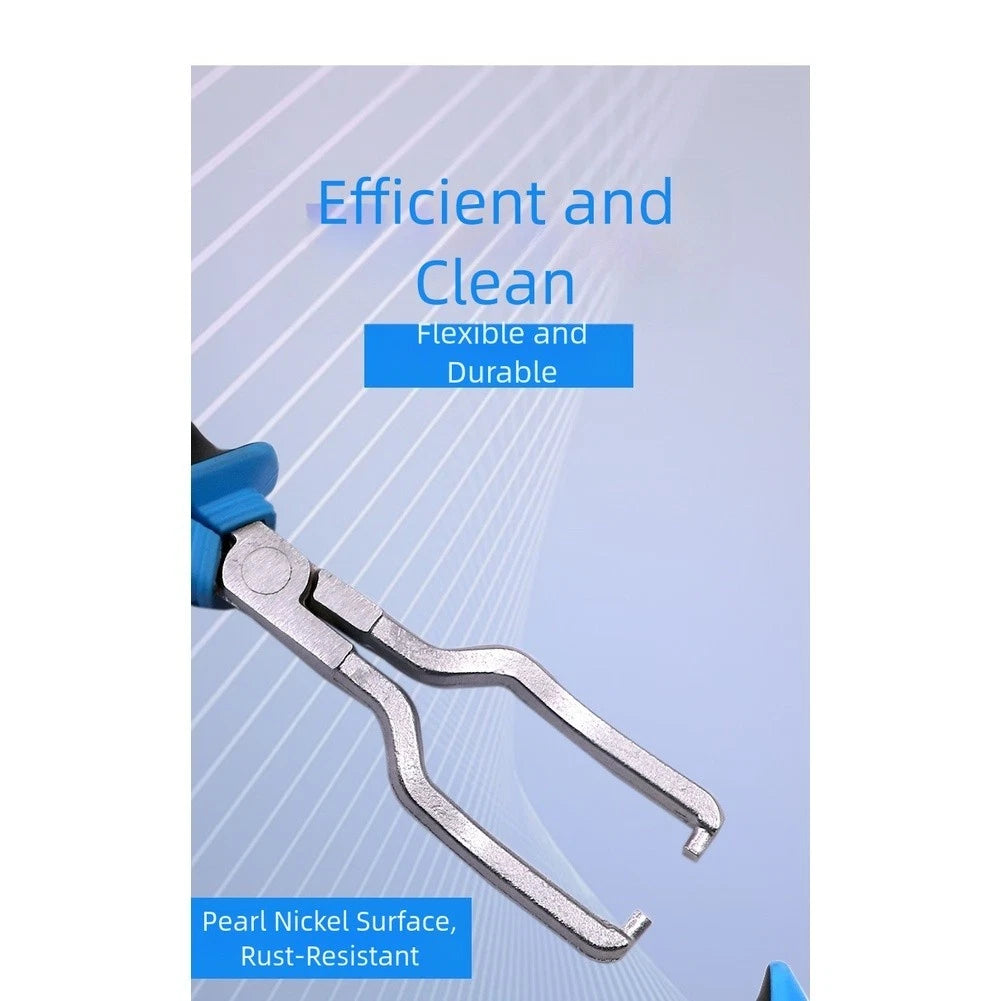 Fuel Line Disconnect Pliers for Automotive Use - Comfortable PVC Grip