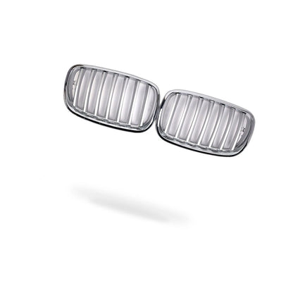 Front Bumper Grille for BMW X5 E70 (2007–2013) Chrome Mesh Style