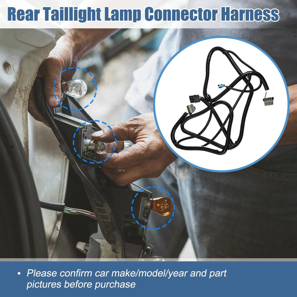 Tail Light Wiring Harness Rear for GMC Chevy Blazer Suburban (1995–2005)