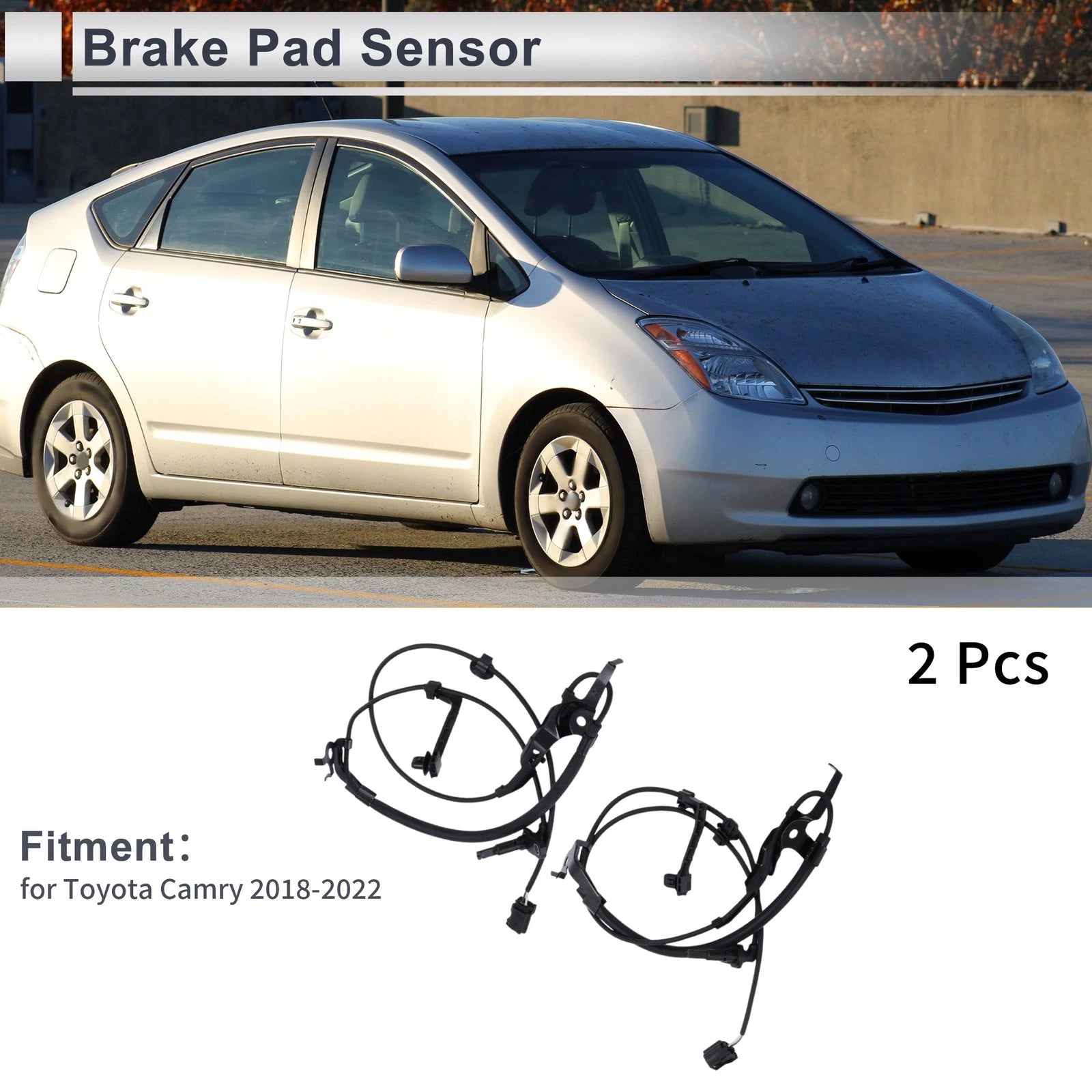 Front Wheel Brake Pad Wear Sensor for Toyota Camry (2018–2022)