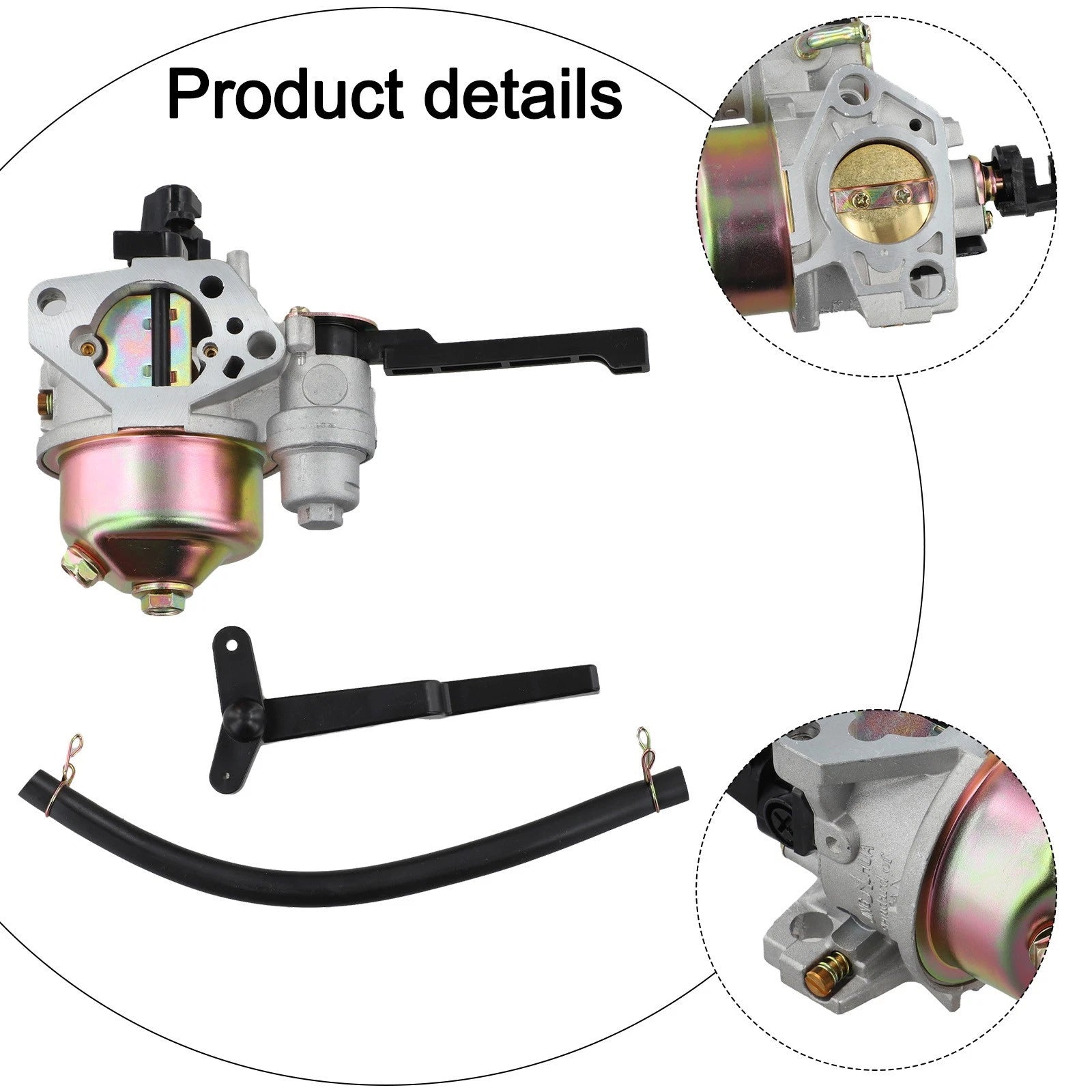 Carburetor for CH395 9.5HP 277cc Engine (Height 55mm)