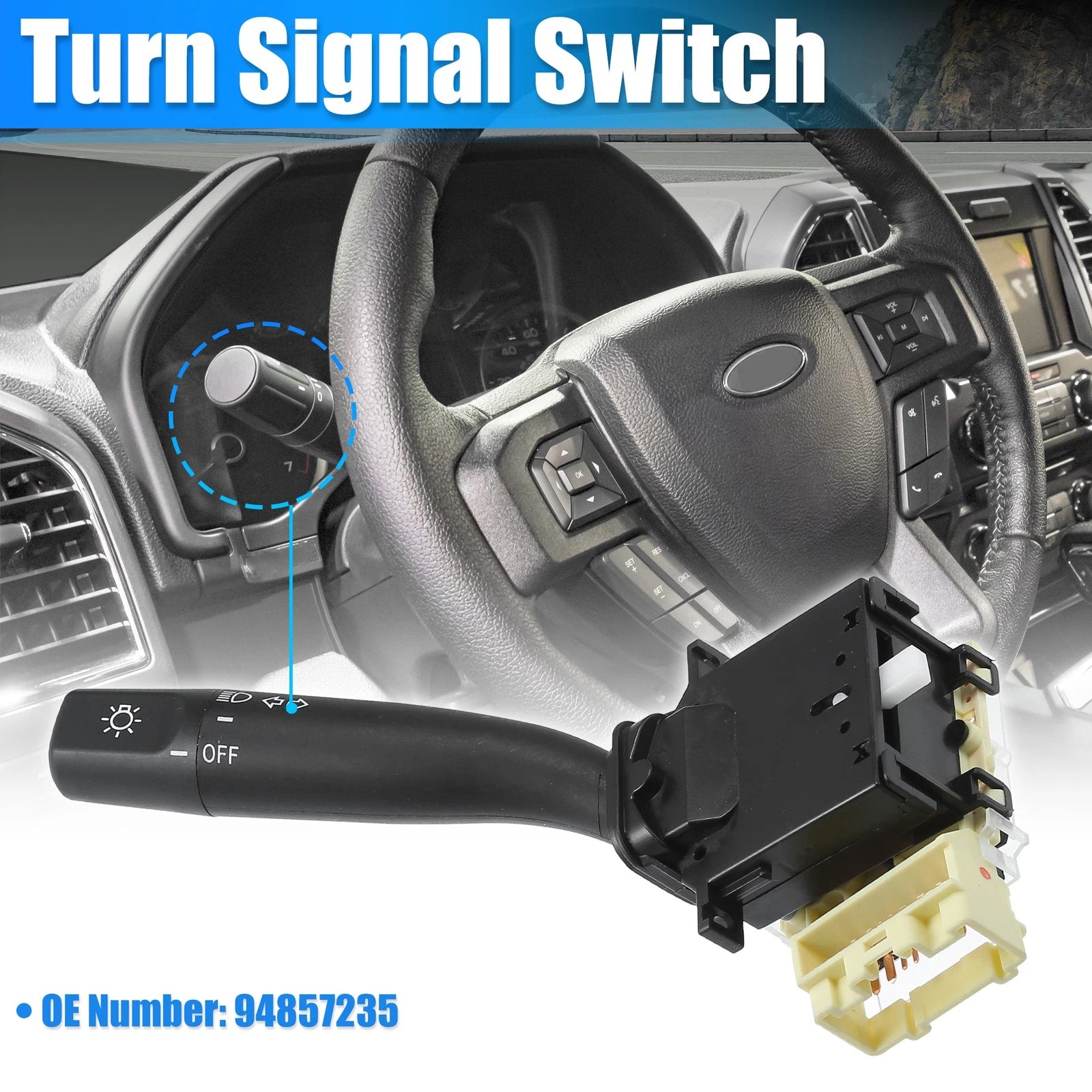 Multifunction Turn Signal Switch Replacement for Toyota Corolla Tacoma (2005–2024)