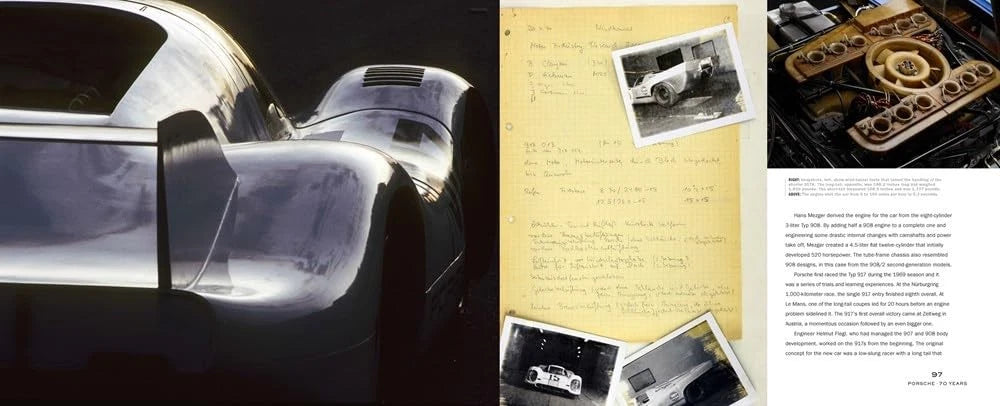 Porsche 70 Years Book for 356, 914, 911, Boxster, 924, 948 (All Models)
