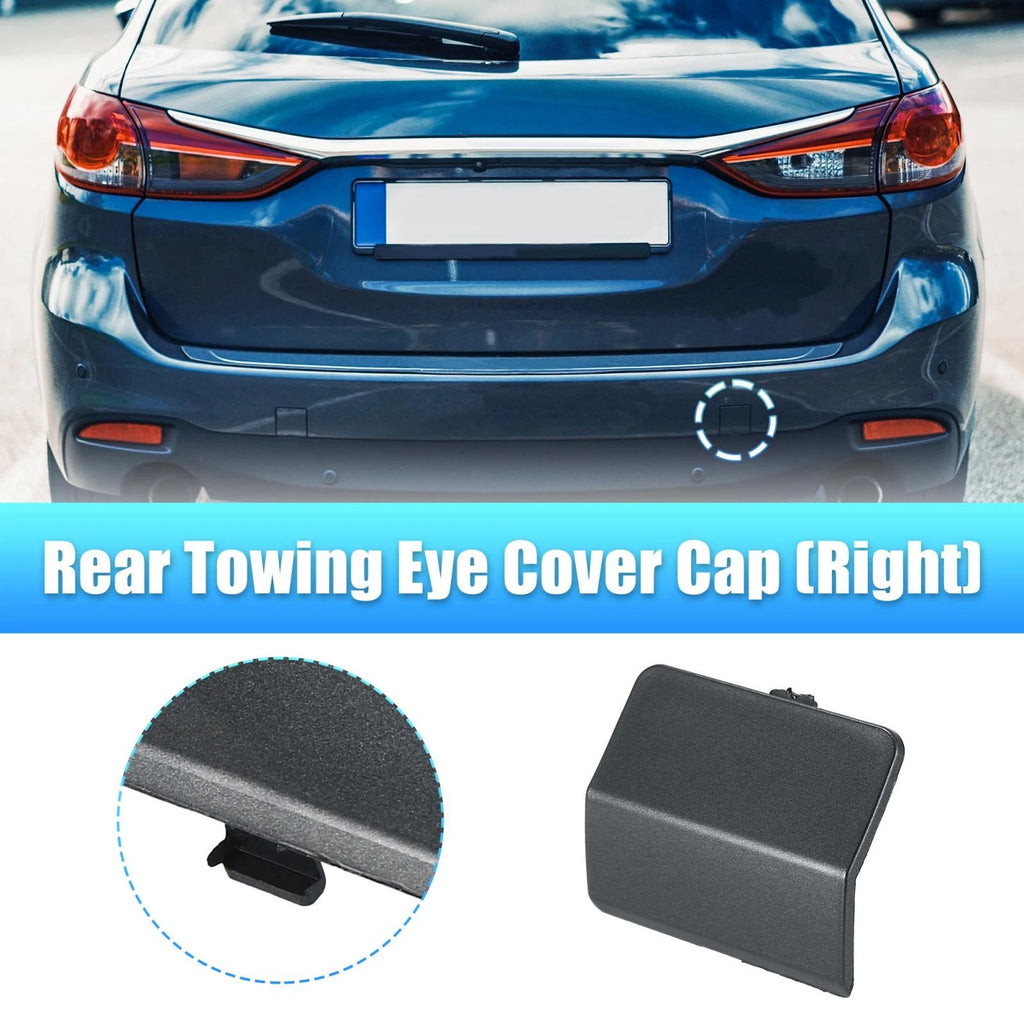 Rear Right Tow Hook Eye Cover Cap Replacement for Mazda 6 (2013–2018)
