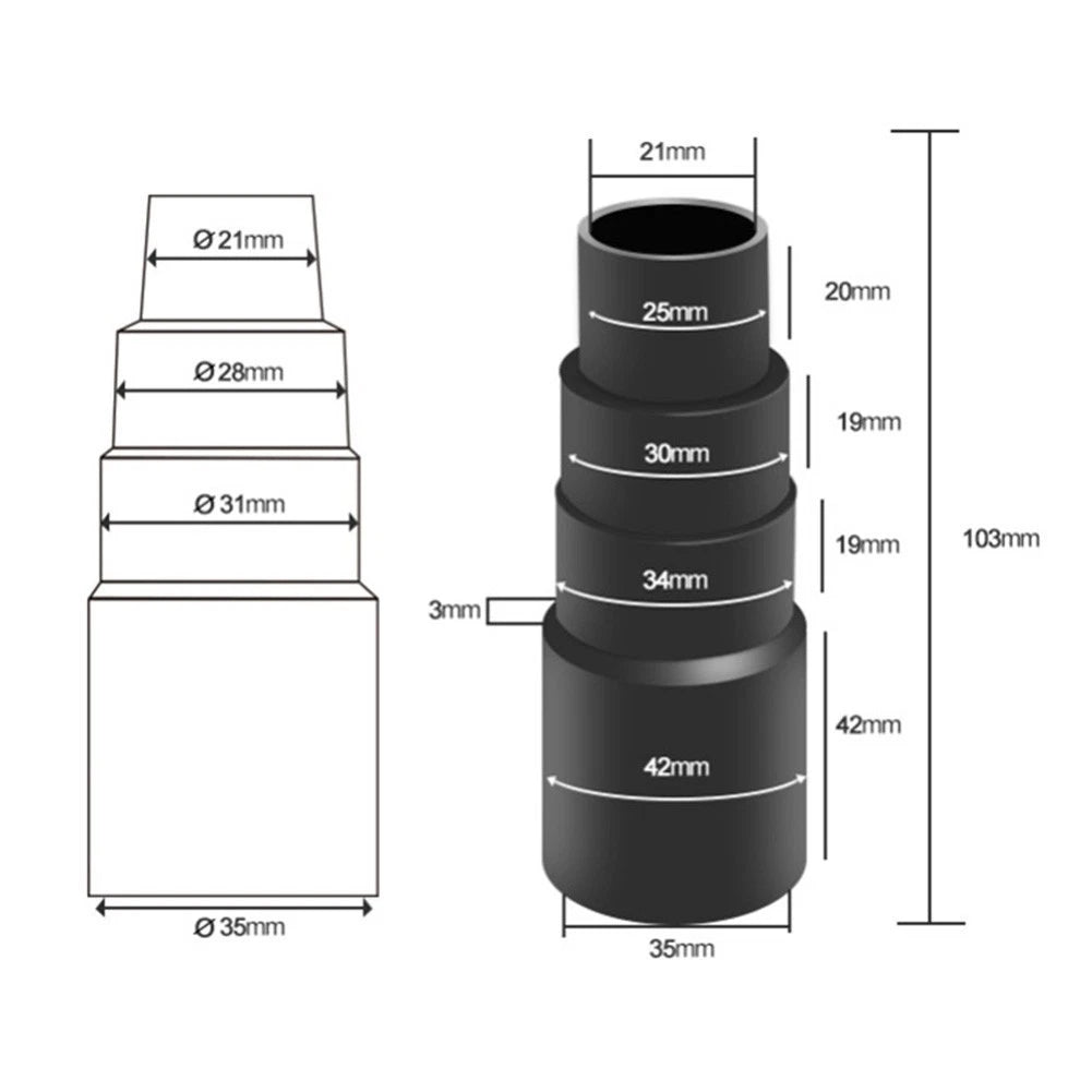 Adapter Reducer for Parkside (Home Accessories Assembly)