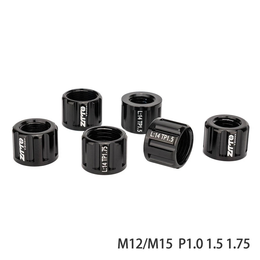 Bicycle Thru Axle Nut Hubs Shaft Cap for Bicycle