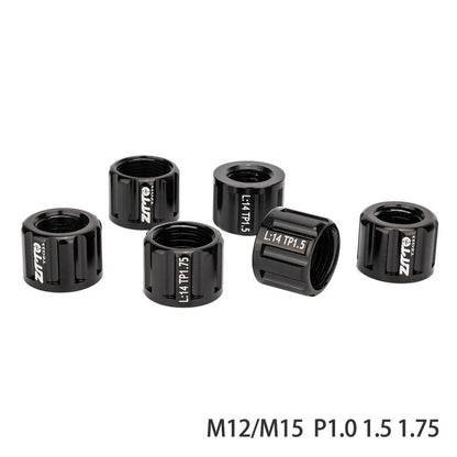 Bicycle Thru Axle Nut Hubs Shaft Cap for Bicycle