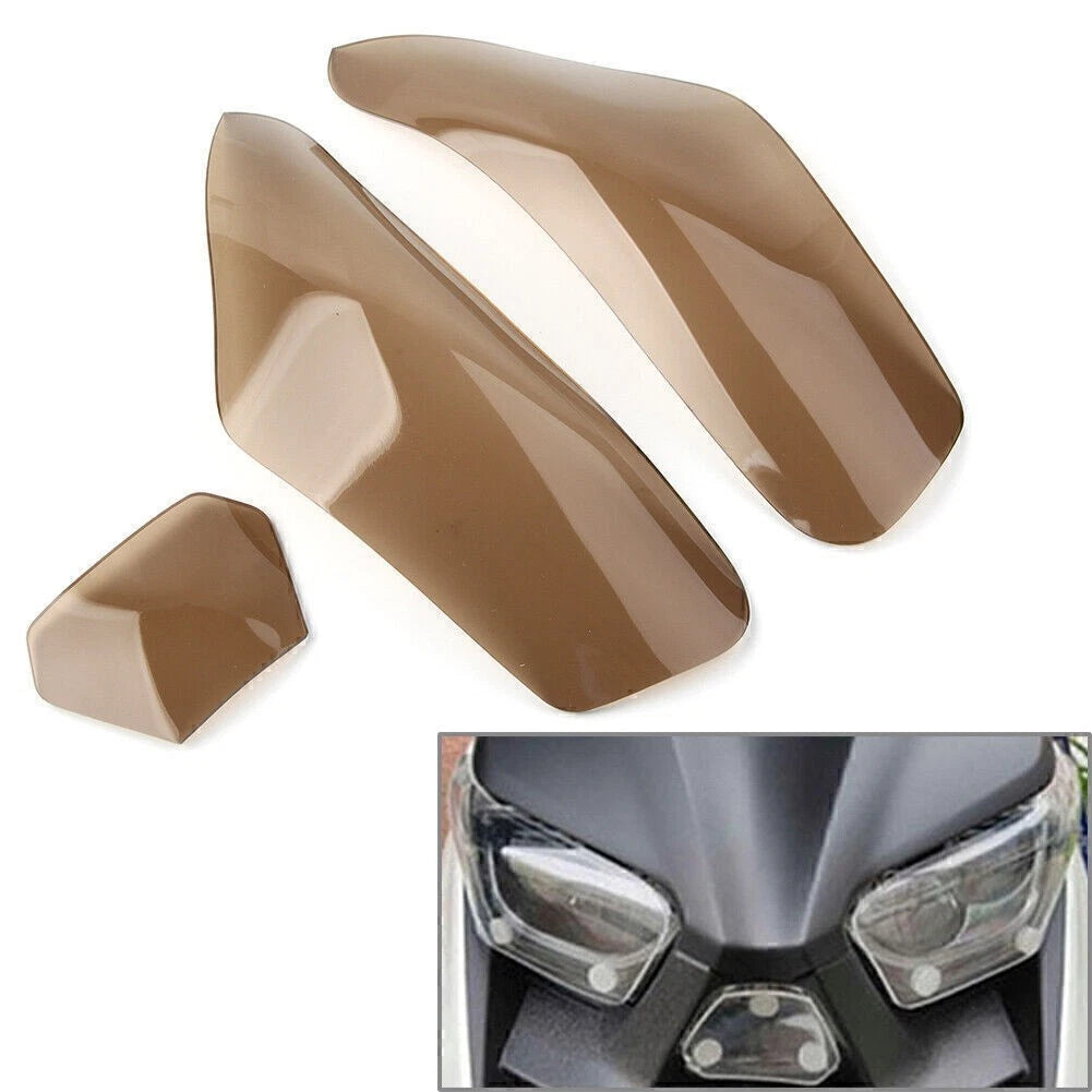 Smoke Headlight Lens Cover for Yamaha XMAX250 XMAX300 (2017–2018)