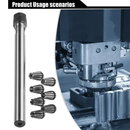 Set of 7 ER8 Collets for C10 ER8A Collet Chuck Holder