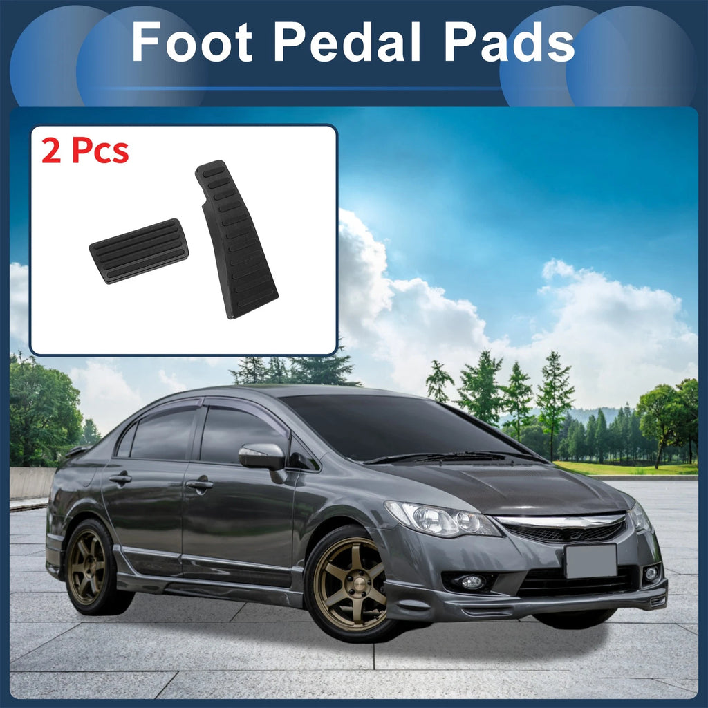 2 Pcs Foot Accelerator Pedal Covers Replacement for Honda Civic (2006–2009)