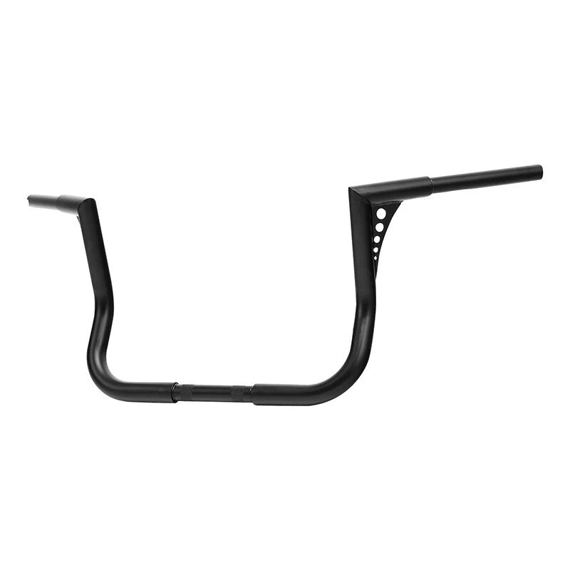 Chrome/Black 12" Ape Hanger 1 1/4" Handlebar for Harley Electra Glide (1982–2024)