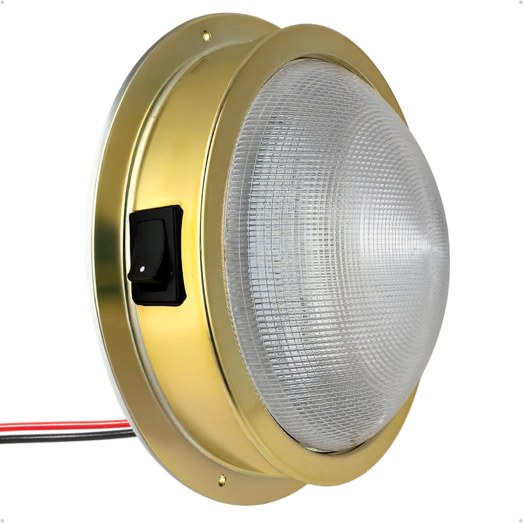 Marine LED Interior Dome Light for Boat (6")