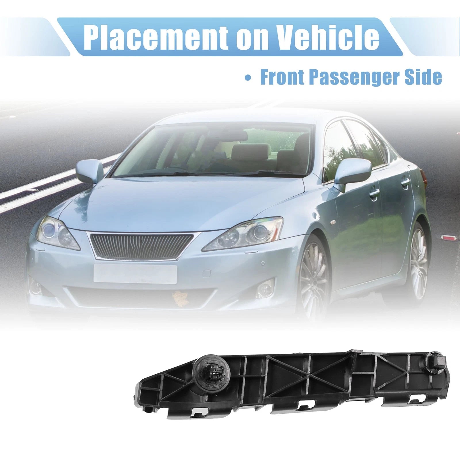 Bumper Bracket Side Retainer for Lexus IS 250 (2006–2013) No. 5253553011