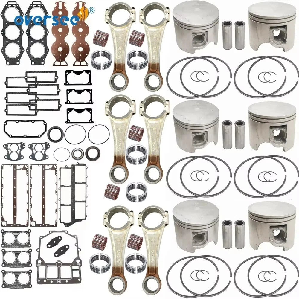 Crankshaft & Power Head Rebuild Kit STD 64D/6G5 for Yamaha V4 V6 (150-225HP)