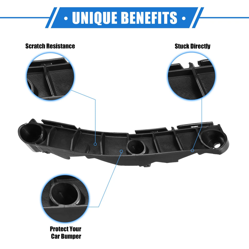 Right Bumper Mounting Support Bracket for Scion TC (2005–2010) Plastic Black