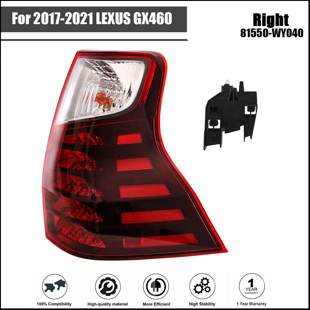 Tail Light Assembly for Lexus GX460 (2017–2021) Right Rear Side