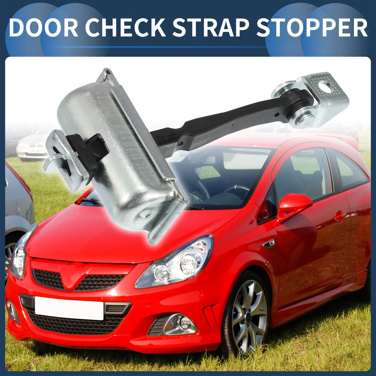 Door Check Strap Stopper No.13242975 for Opel Corsa D (2006–2014)