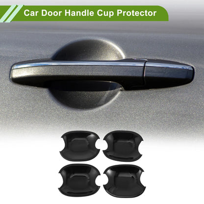 Car Door Handle Cup Protector for Toyota Highlander, Camry, Avalon (2014–2023) Gloss Black