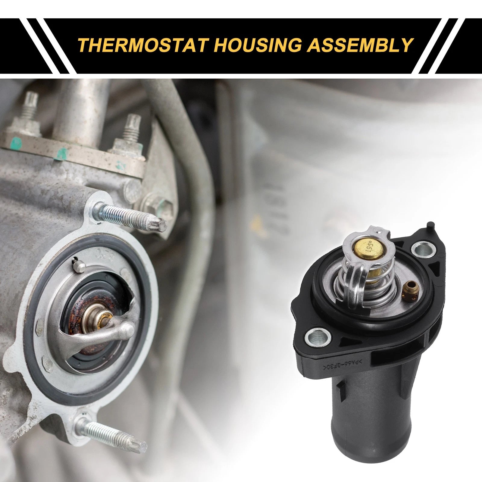 Engine Coolant Thermostat Housing Assembly for Chrysler Sebring (2007–2010)