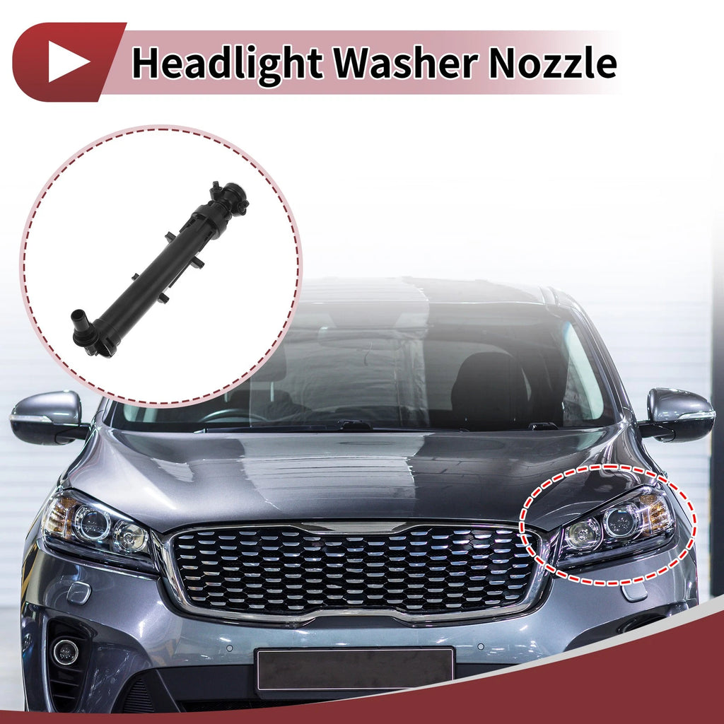 Front Driver Side Headlight Washer Nozzle for Audi A6 (2010–2025) 4K0955101